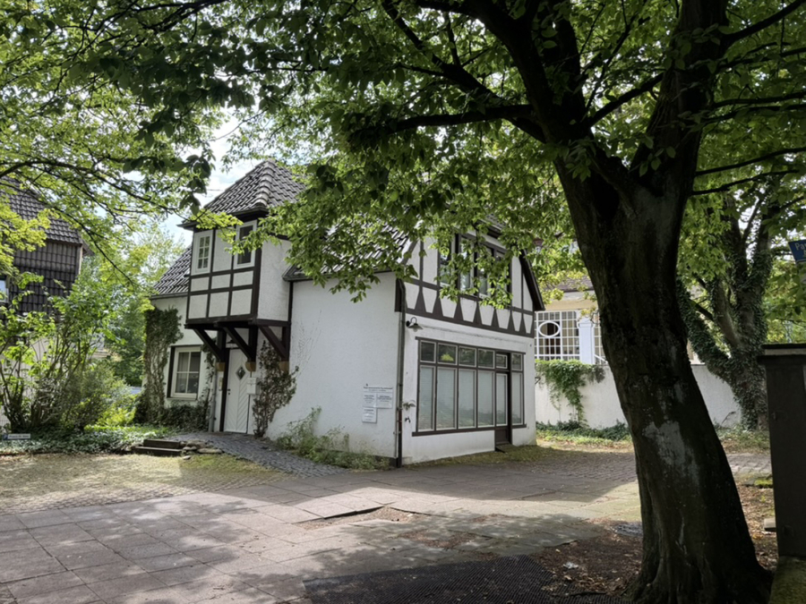 Rarität am Rande der Bielefelder Altstadt - Hausansicht