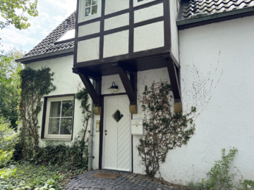Rarität am Rande der Bielefelder Altstadt - Hauseingang